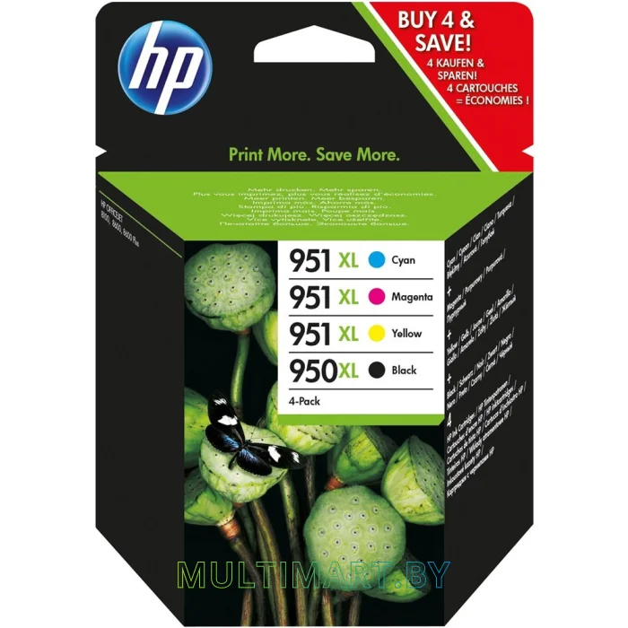 Набор картриджей HP 950XL/951XL (C2P43AE)